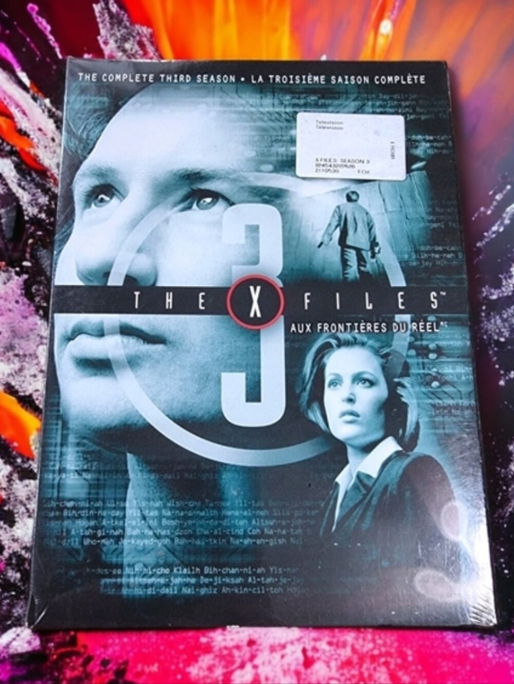 🆕️The X-Files: The Complete Third Season - Black Collector's DVD Set
